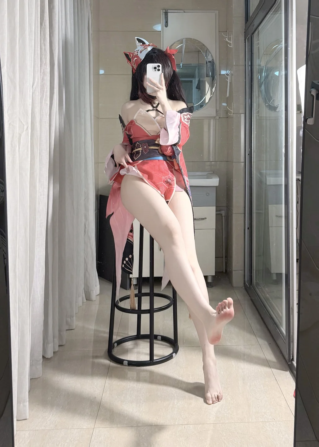 不可爱羚 - 花火 [52P,7V-486MB] tg@simisebaisi 【丝足阁】011.webp